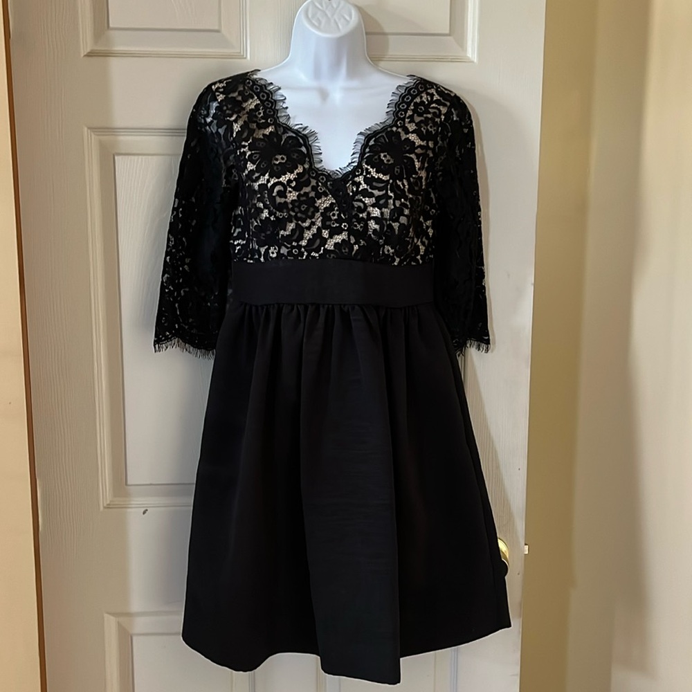 Eliza J  Lace & Faille  Party/ Cocktail Dress size 4P